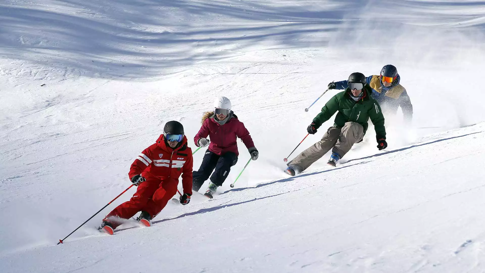 cours privés de ski alpin esf de la Vallée de Munster