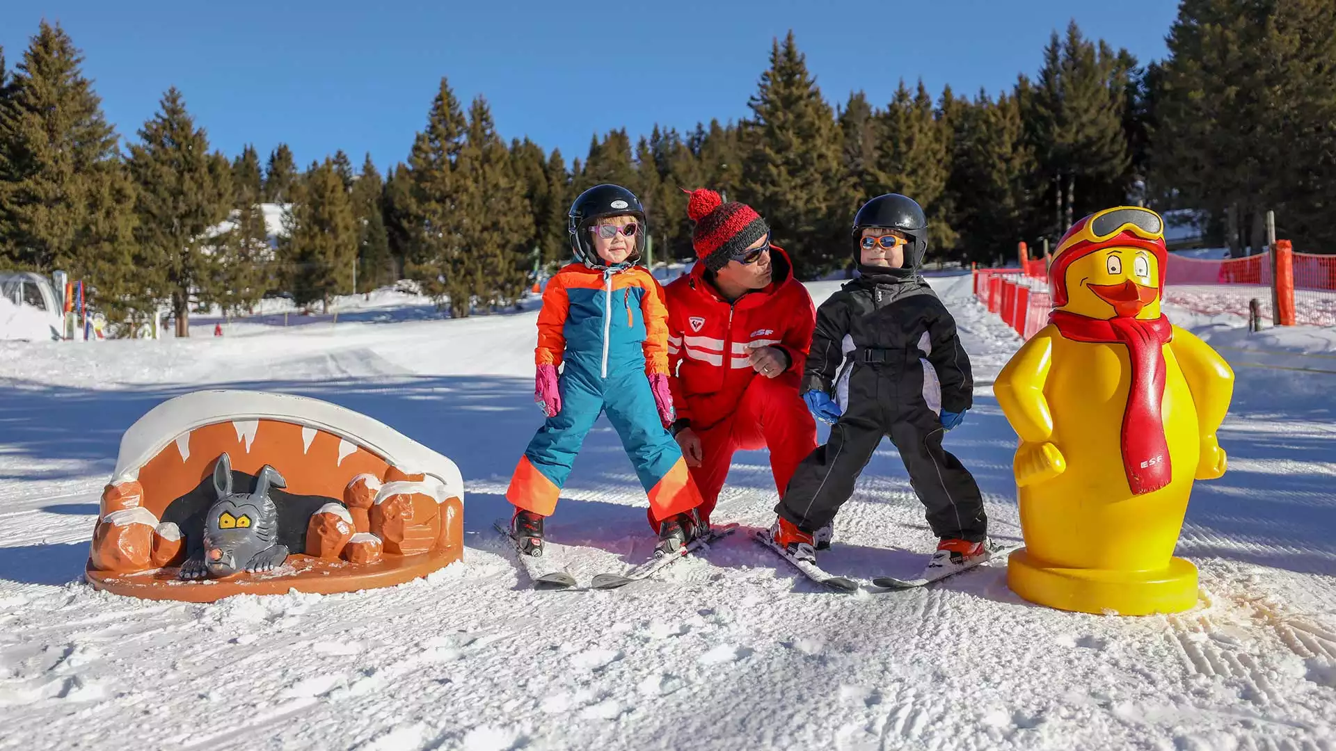 cours de ski alpin jardin d'enfants École de ski de la Vallée de Munster